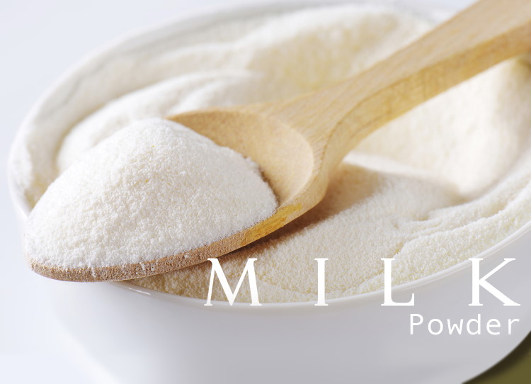 Low-fat milk powder