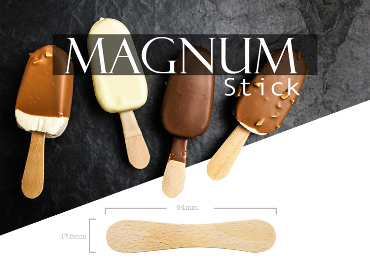 Magnum ice cream stick